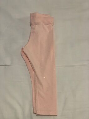 Cat & Jack Light Pink Sparkle Leggings